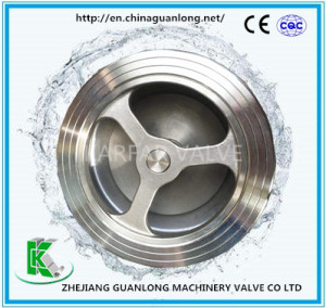 Wafer Lift Check Valve (H71H/W) Spring Loaded